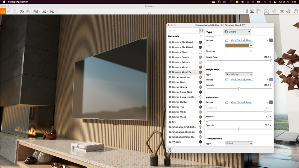 Enscape-For-Mac-UI-Material-Editor